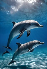 dolphin in the water