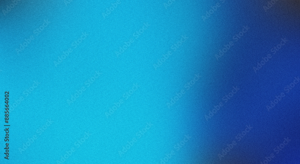 Poster blue gradient background with a textured grain effect