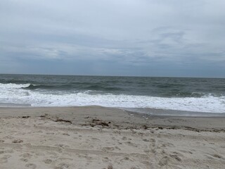 Cloudy Beach Day