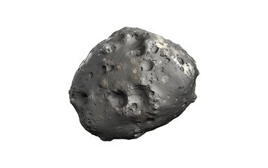 Obraz premium Asteroid (PNG Cutout) isolated on a transparent background