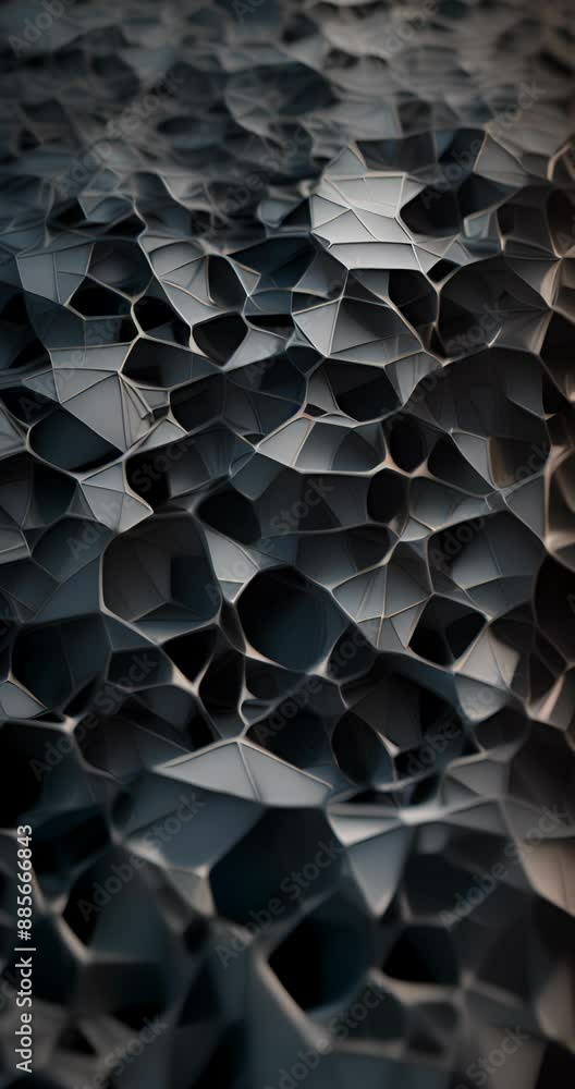 Poster scientific abstraction with futuristic textured tissue waves. tech background with close-up wave bio