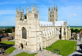 Obraz premium A view of Canterbury Cathedral