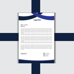 Abstract Letterhead Design Modern Business Letterhead Design Template,Minimal Business Letterhead

