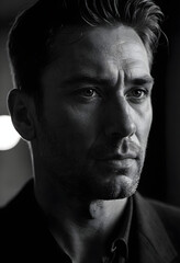 Intense Emotions in Cinematic Portrait