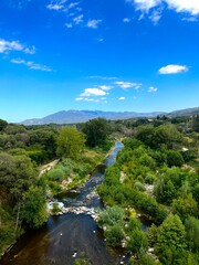 river in the mountains