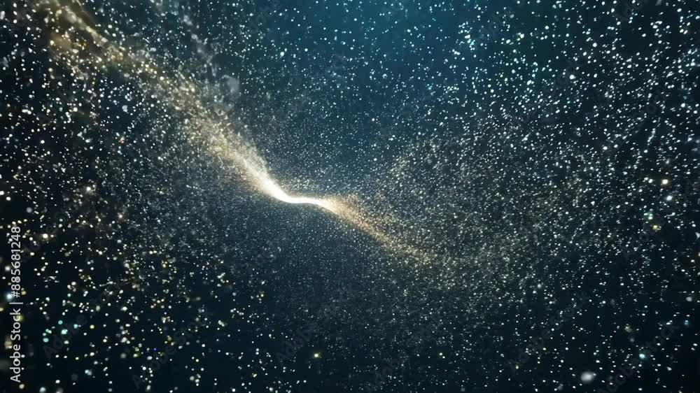 Poster particle seamless background generative ai