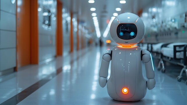 Healthcare robots administering medicine innovative control systems in a patient ward