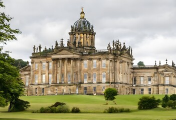Naklejka premium A view of Castle Howard in Yorkshire
