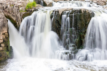 Waterfall located in Sioux Falls South Dakota