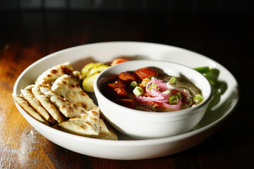 Hummus and  Vegetables 