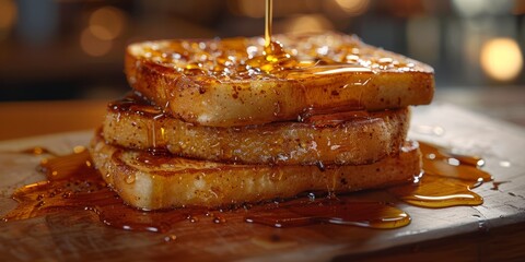 National French Toast Day French toast with syrup, September 16th