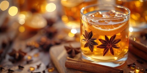 National Mulled Cider Day spiced cider with cinnamon sticks, September 30th