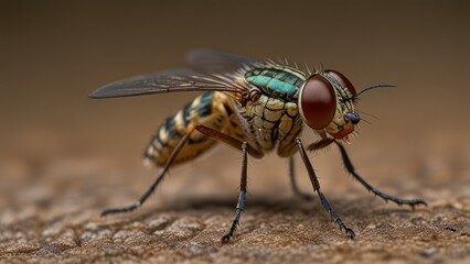 close up of a fly