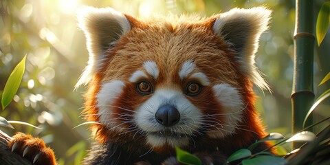 International Red Panda Day red pandas in a bamboo forest, September 16th