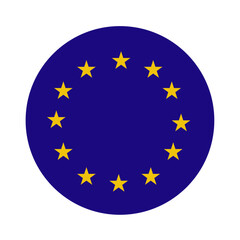 Botton european union  flag