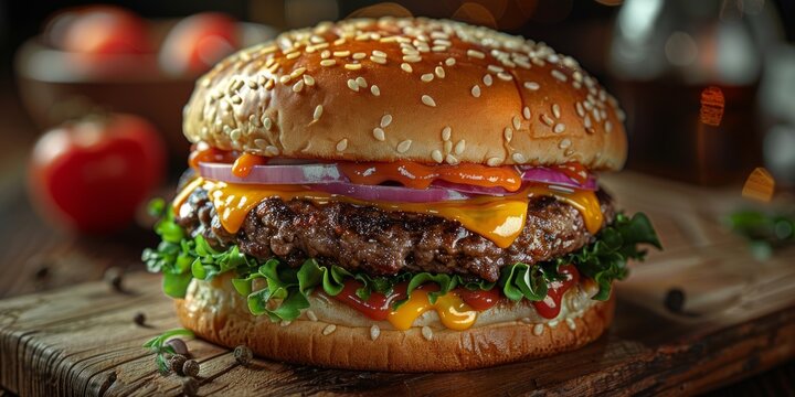 National Cheeseburger Day juicy cheeseburger, September 18th