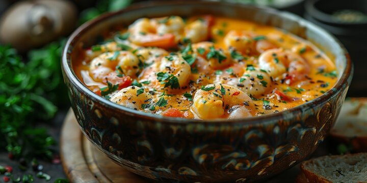 National Seafood Bisque Day seafood bisque, October 19th