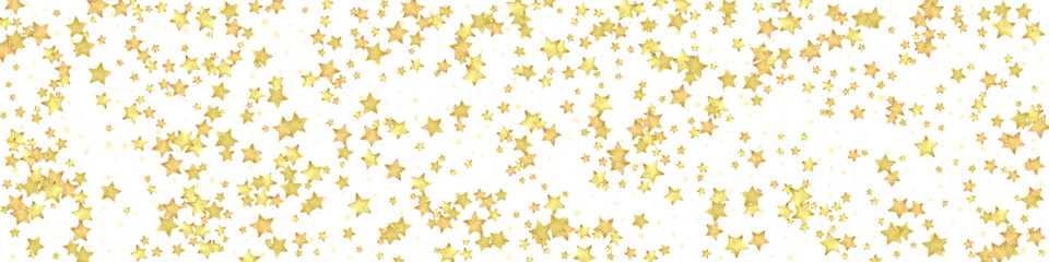 Magic stars vector overlay.  Gold stars scattered