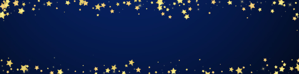 Magic stars vector overlay.  Gold stars scattered