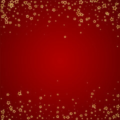 Christmas spirit. Scattered falling stars.