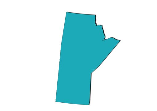 recommend clip art: Mapa de Manitoba, Canadá
