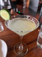 Cucumber Martini 