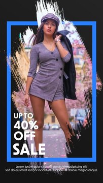 Fashion Modern Sale Announcement