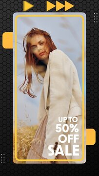 Modern Clean Sale Discount Story Ads Slideshow
