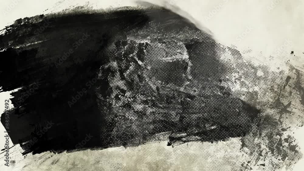 Poster abstract watercolor background generative ai