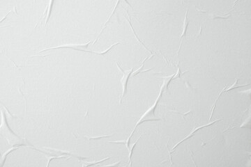 Abstract background of white paper with folds.