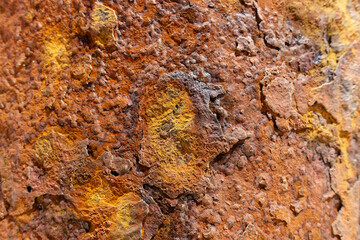 abstract background with a rusty old corroded surface of iron