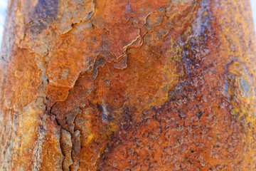 abstract background with a rusty old corroded surface of iron