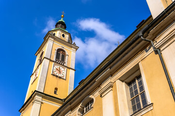 Saint Nicholas Cathedral of Ljubljana, Slovenia