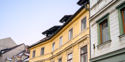 Historic architecture in Ljubljana