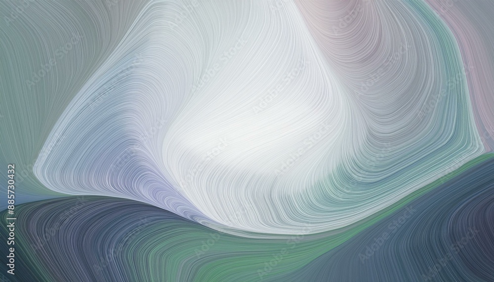 Poster graphic design background with modern soft curvy waves background design with light gray, dim gray a