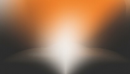 white orange black , empty space grainy noise grungy texture color gradient rough abstract background , shine bright light and glow template