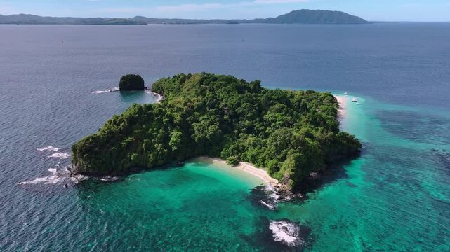 Top Down View Of Nosy Tanikely Island, Madagascar
