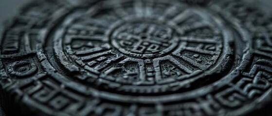 Obraz premium In a supernatural scene, Basel III guidelines are inscribed in ancient runes, their magical provisions strengthening banks against mystical financial storms