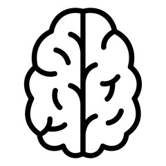 Brain icon representing cognitive function and mental health