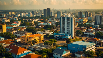 Obraz premium Libreville the capital of Gabon
