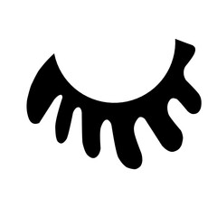 silhouette of dripping liquid