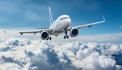 Obraz premium 하늘을 나는 비행기 여객기 항공기