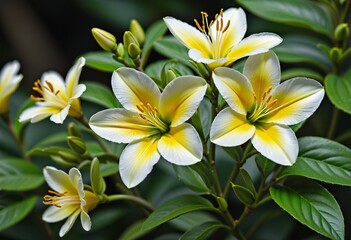 Fototapeta premium Japanese-Inspired Floral and Nature Art