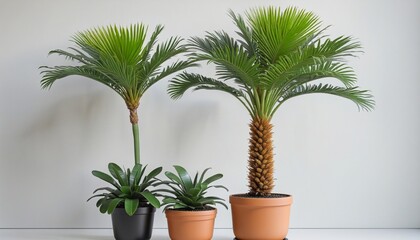 Obraz premium Botanical Beauties: a collection of indoor plants