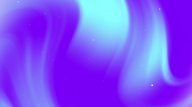 Purple and blue gradient background with scattered dots