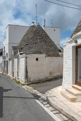 The Old town of Alberobello, Apulia Region, Italy