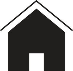 Home icon,vector illustration. Flat design style. vector home icon illustration isolated on White background, home icon Eps10