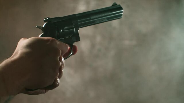 Super Slow Motion Footage of Real Gun Shot From Hand Pistol at 1000fps.