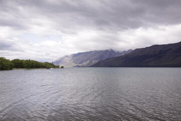 Lakeside Photo of Lake Wakatipu and The Remarkables in Glenorchy New Zealand