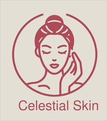 logo spa, skin care, beauty, wellness